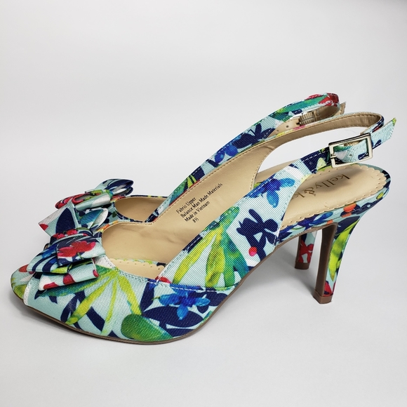 Kelly and Katie peeptoe heels - Picture 3 of 6